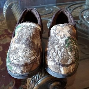 Realtree Mens Camo  Loafers Slippers Size LG